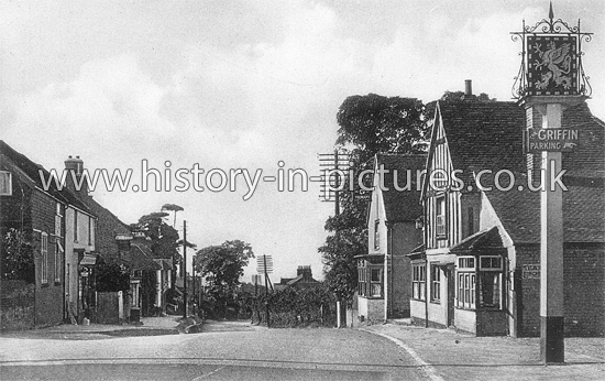 Main Road, Danbury, Essex. c.1918